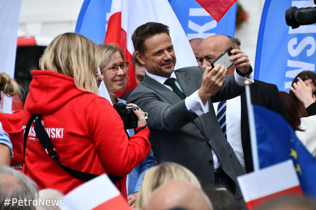 Spotkanie z Rafałem Trzaskowskim w Płocku
