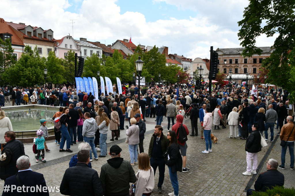 Spotkanie z Rafałem Trzaskowskim w Płocku