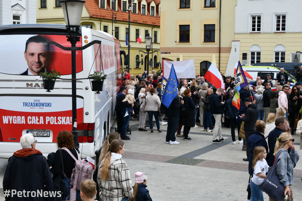 Spotkanie z Rafałem Trzaskowskim w Płocku
