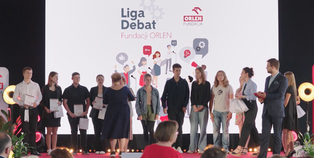 Ubiegłoroczna Liga Debat, fot. ORLEN