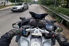 Policja na motocyklach w akcji - zobacz film z dnia ich służby!-391780