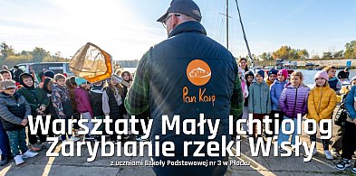 Pół tony ryb trafiło do Wisły. Świetna akcja edukacyjna dla uczniów [FILM]-394292