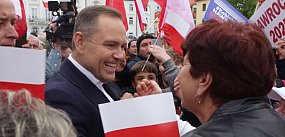 Karol Nawrocki w Płocku: "Będę silnym prezydentem"