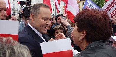 Karol Nawrocki w Płocku: "Będę silnym prezydentem na trudne czasy"-398116