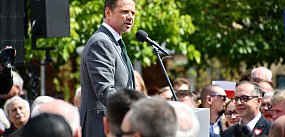 Rafał Trzaskowski w Płocku. O czym mówił?