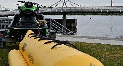 Bananem po Wiśle i lot spadochronem . Takie atrakcje w Płocku!-398222
