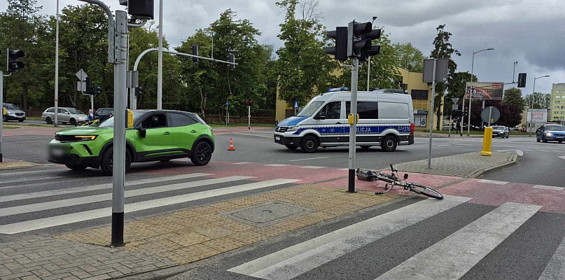 Potrącenie rowerzystki w Płocku. Przejazd całkowicie zablokowany! - 398271