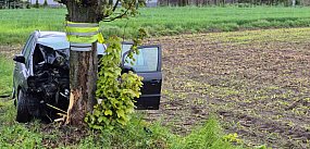 Tragiczny wypadek pod Płockiem. Nie żyje kobieta