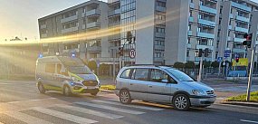 Potrącenie na przejściu. Kobieta w szpitalu