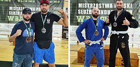 Płoccy policjanci na podium w jiu-jitsu