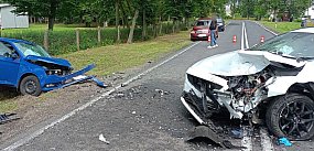 Zderzenie z nauką jazdy. Cztery osoby w szpitalu