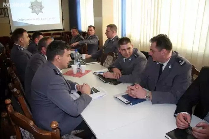 Uroczysta odprawa, czyli policja podsumowuje rok