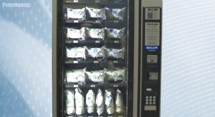 Na Winiarach stanął automat z… gipsem