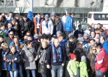 Kibice pojechali na mecz. Ale najpierw…