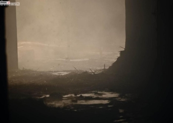 Pożar pod Płockiem. Trwa dogaszanie [ZDJĘCIA]