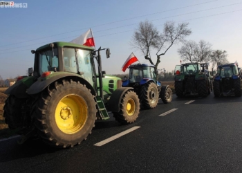 Rolnicy protestują pod Płockiem. Ruszą jeszcze raz na Warszawę?