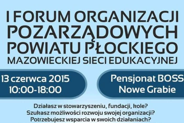 I Forum Organizacji Pozarządowych w powiecie