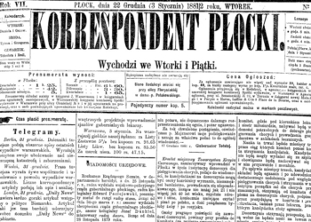 Okiem Robaka: Z pożółkłych szpalt „Korespondenta Płockiego”
