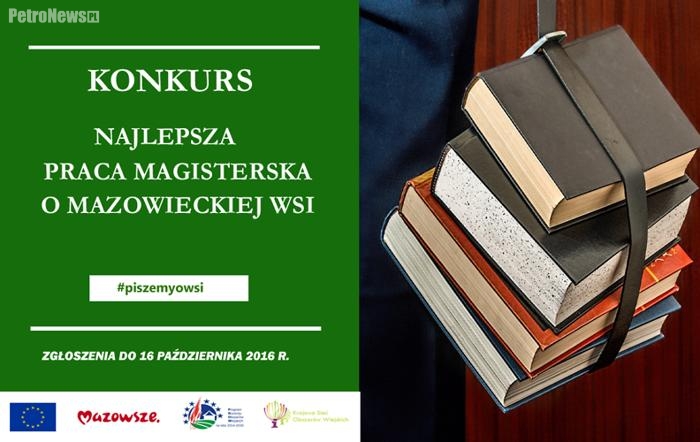 Piszesz pracę magisterską o mazowieckiej wsi? Zgłoś się do konkursu