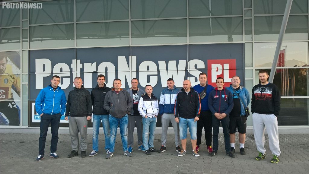 Zawodnicy Handball Płock przed wyjazdem do Gdańska