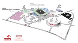 Mapka Orlen Olimpiady, źródło PKN Orlen