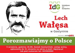 Lech Wałęsa w Gostyninie