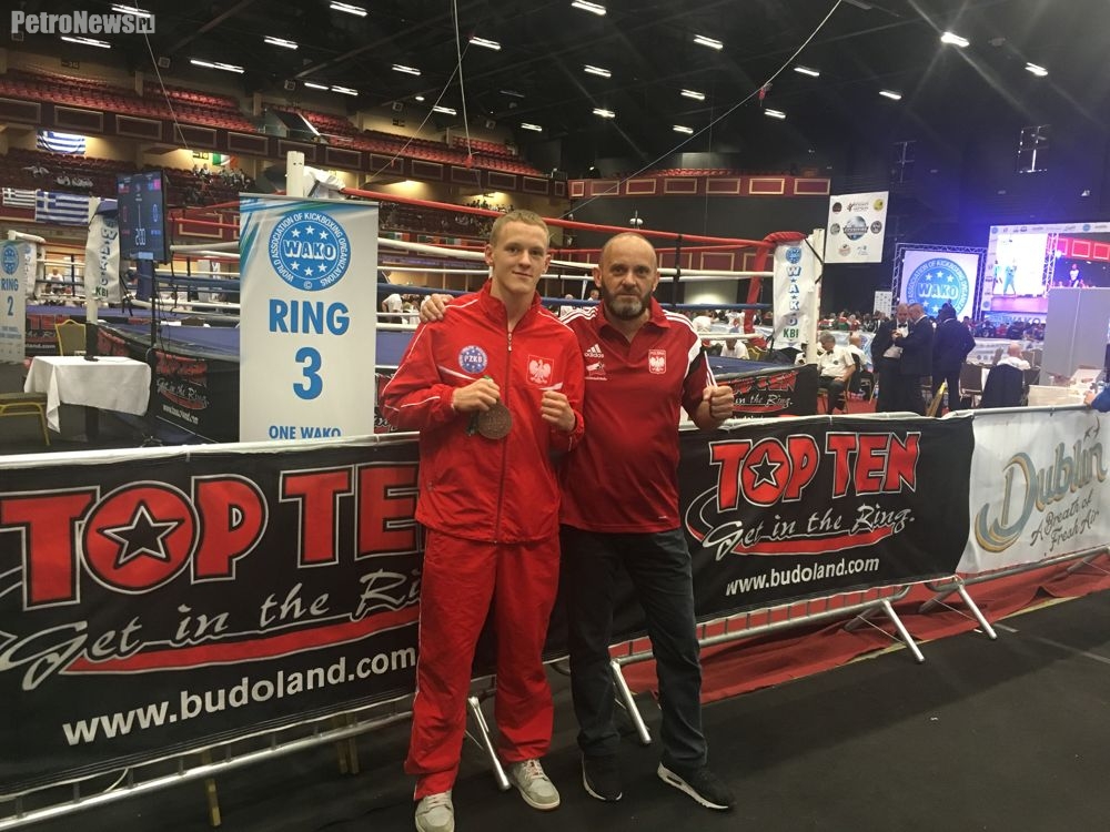 Brązowy medal płockiego zawodnika kickboxingu