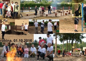 Grabina ma czym się pochwalić. Mieszkańcy zrobili plac zabaw i boisko