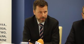 Rektor PWSZ Maciej Słodki, Fot. Joanna Winiarska