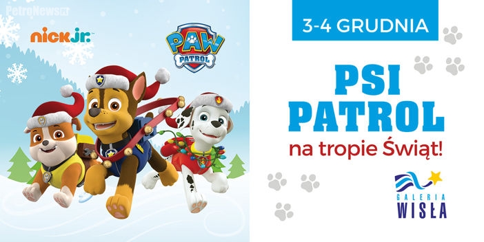Psi Patrol, ciuchcia i Mikołaj – specjalne atrakcje dla najmłodszych