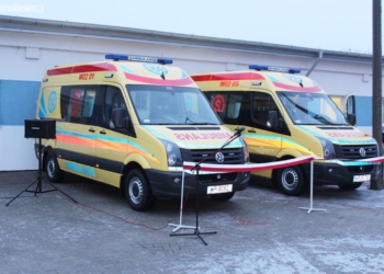 Dwa nowe ambulanse w Płocku