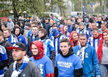 Jubileuszowa oprawa płockich kibiców