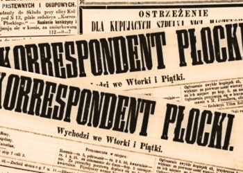 Z pożółkłych szpalt Korespondenta Płockiego