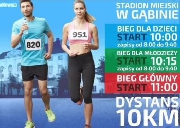 Kto lubi biegać? Będzie kolejna „dycha”, tym razem w Gąbinie