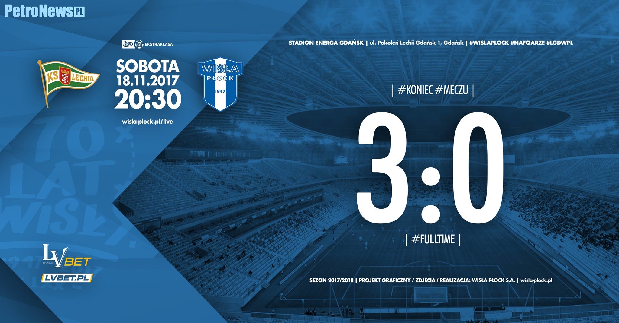 Lechia ograła Wisłę