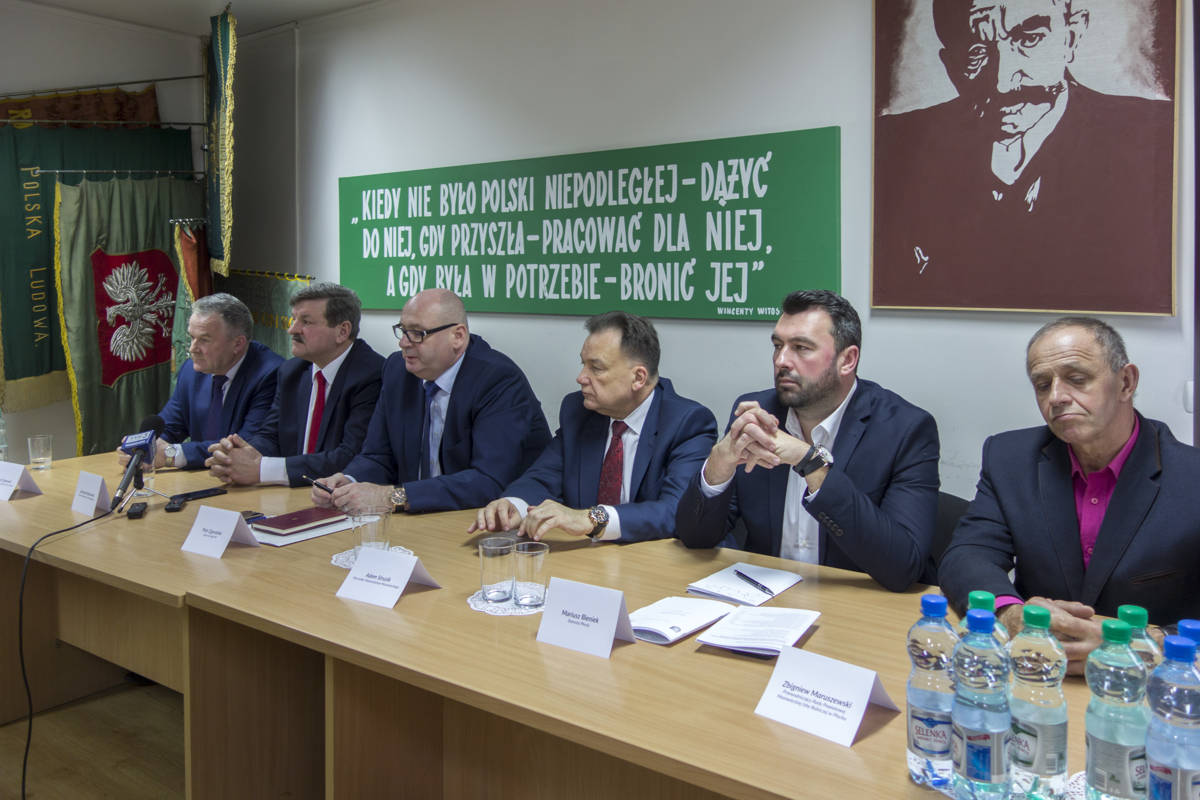 PSL przedstawiło swoją wizję problemów powiatu płockiego. Jak chce je rozwiązać?