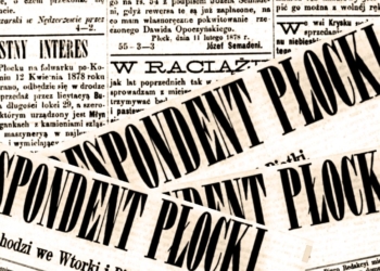 Z pożółkłych szpalt Korespondenta Płockiego