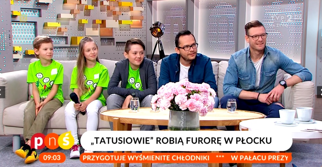 Tatuś też jest fajny – płocczanie w TVP2