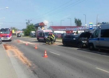 Stłuczka na Targowej. Są utrudnienia w ruchu