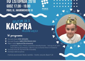 Koncert dla Kacpra już w sobotę. Pomożecie?