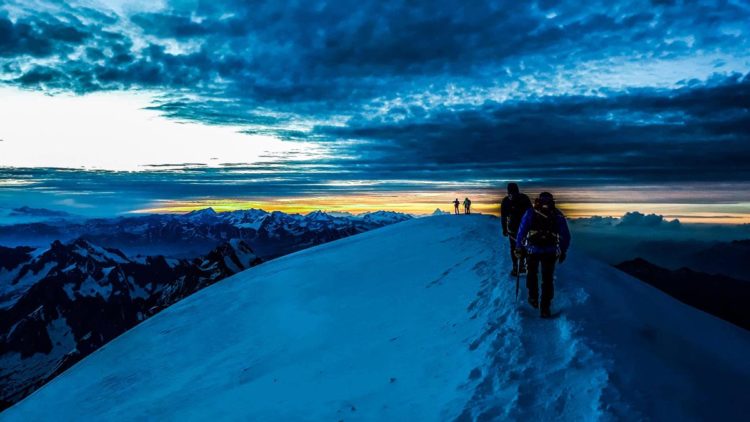 Wyprawa w Alpy, fot. archiwum prywatne Łukasza Krynickiego