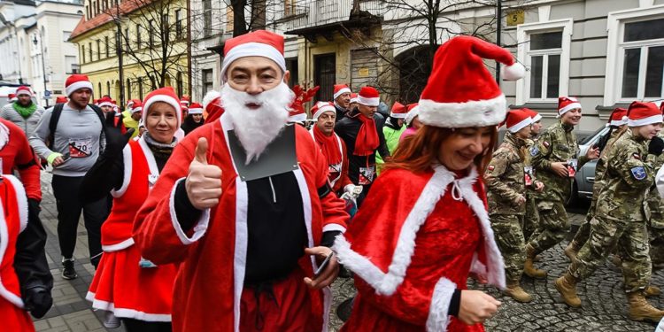 Bieg Mikołaja w Płocku po raz piąty