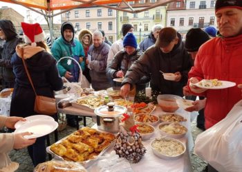 Osoby bezdomne w Płocku też miały swoją Wigilię