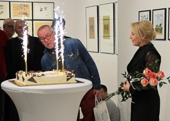 Twórczość z pobłażliwym uśmieszkiem. Wystawa Wojciecha Grzymały w Płockiej Galerii Sztuki