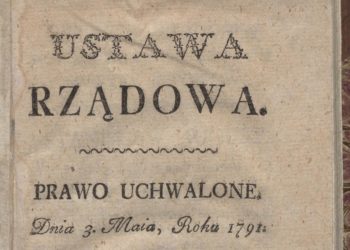 Z jakiego powodu świętujemy Konstytucję 3 Maja?