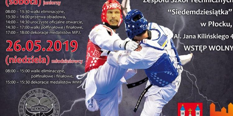 Weekend Mistrzostw Polski w taekwondo olimpijskim w Płocku