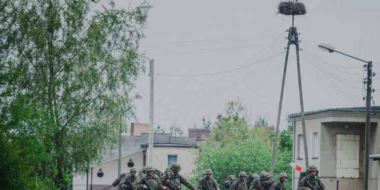 Płoccy żołnierze odbyli ćwiczenia w Soczewce