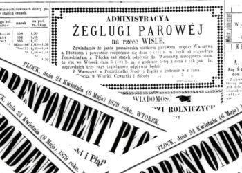 Z pożółkłych szpalt „Korespondenta Płockiego”