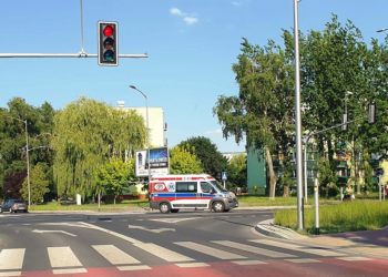 Wypadek z udziałem trzech aut w Płocku