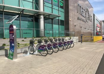 Nowa stacja roweru miejskiego w Płocku. Tym razem na Podolszycach